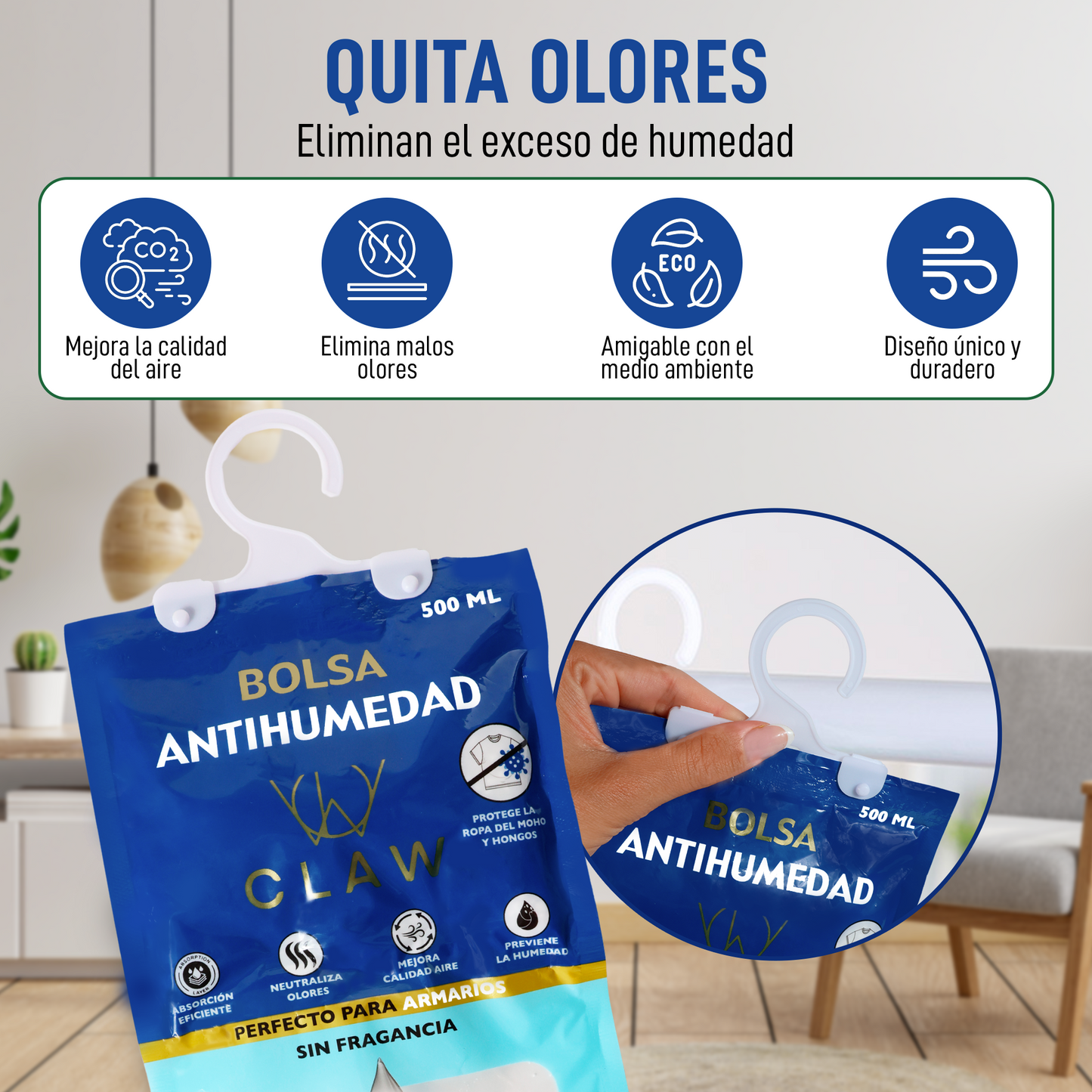 Pack Bolsas Antihumedad (1-3 Meses)
