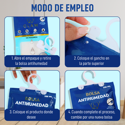Pack Bolsas Antihumedad (1-3 Meses)
